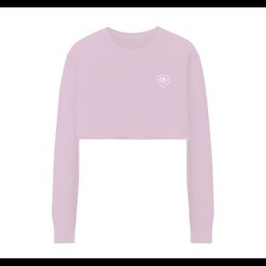 ARIANA GRANDE break up with your gf cropped crew